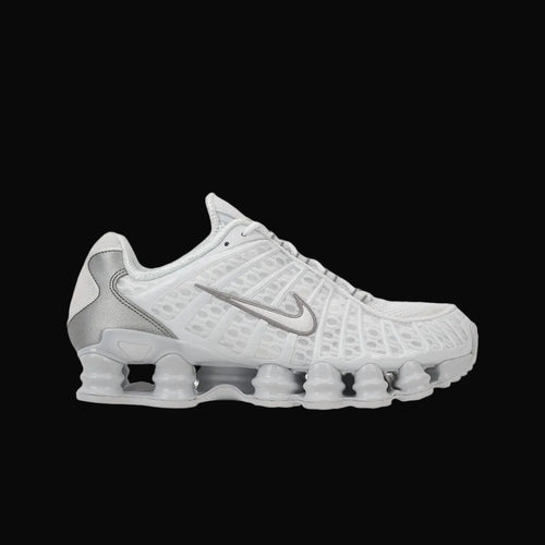Nike Shox TL White Metallic Silver