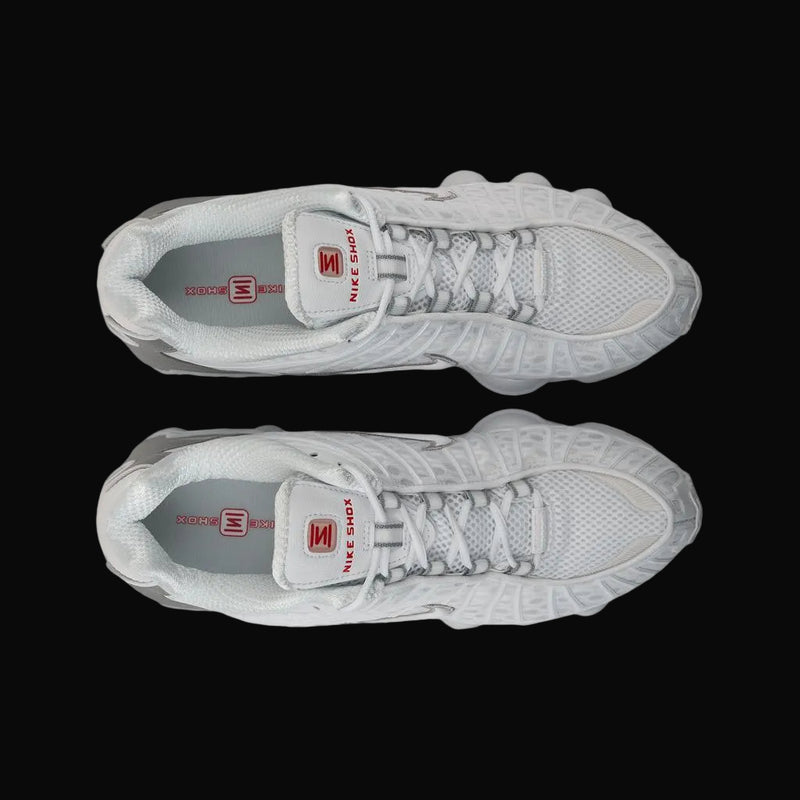 Nike Shox TL White Metallic Silver