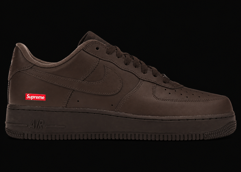 Supreme Nike Air Force 1 Low Baroque Brown